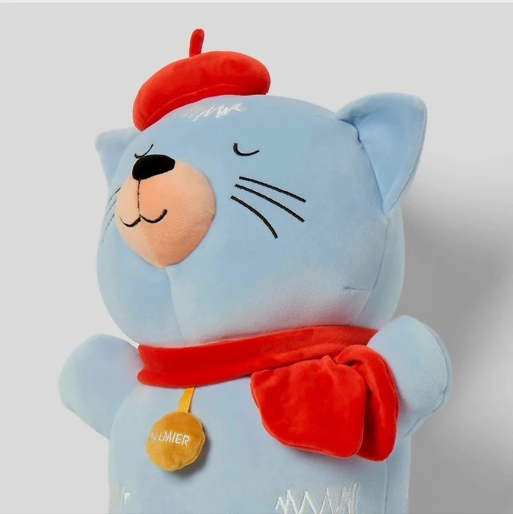 Pillowfort 2026 Cat Kid's Long Weighted Plush Throw Pillow special needs autism